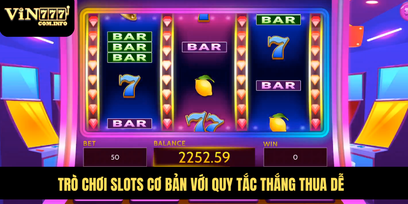 Hướng Dẫn Chơi Quay Hũ Từ Cơ Bản Đến Chiến Lược Hiệu Quả 3 Trò chơi slots cơ bản với quy tắc thắng thua dễ