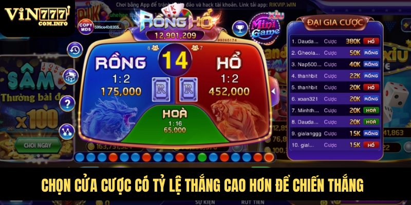 Hướng Dẫn Chơi Rồng Hổ: Cách Chơi, Mẹo Và Chiến Lược Hay 4 Chọn cửa cược có tỷ lệ thắng cao hơn để chiến thắng