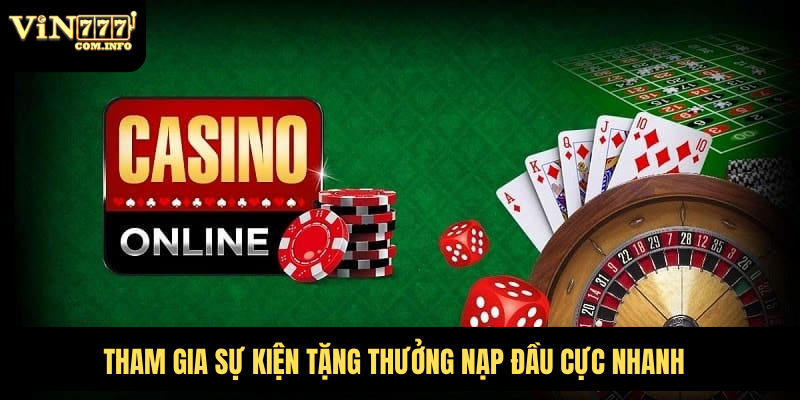 Khuyến Mãi Nạp Đầu: Cơ Hội Vàng Cho Người Chơi Cá Cược 4 Tham gia sự kiện tặng thưởng nạp đầu cực nhanh