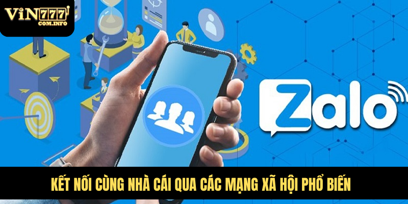 Kết nối cùng nhà cái qua các mạng xã hội phổ biến